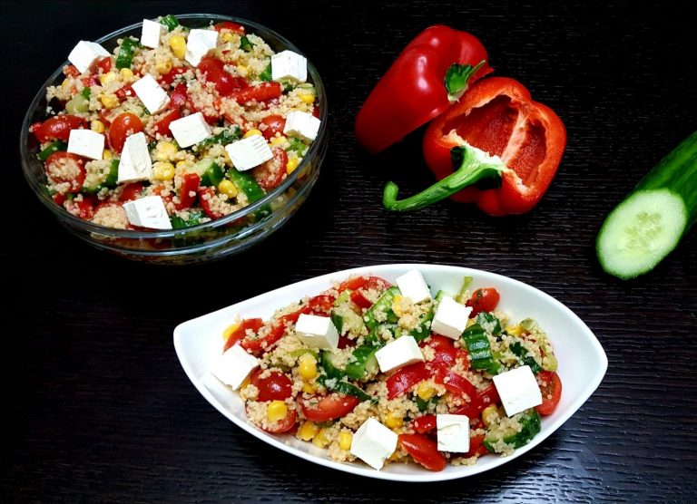 Kuskus / Couscous salata Meri's cooking time